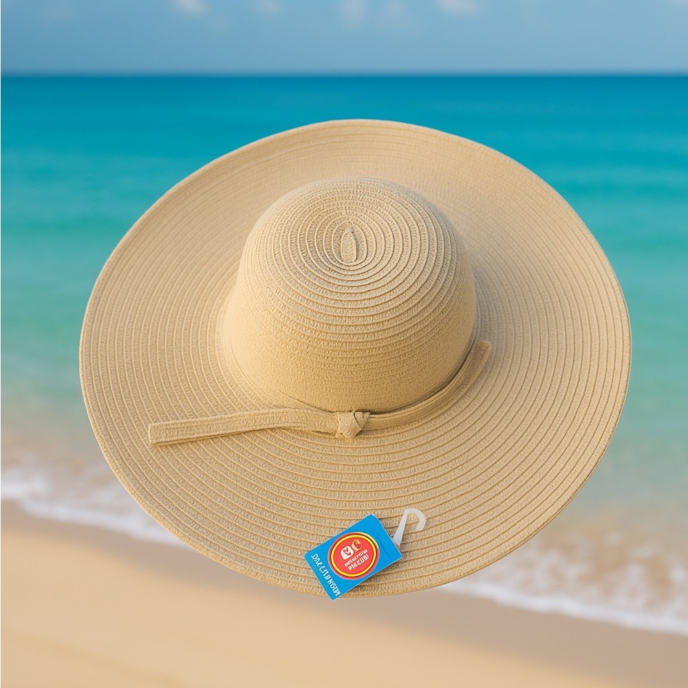 Elegant Tan Sun Hat